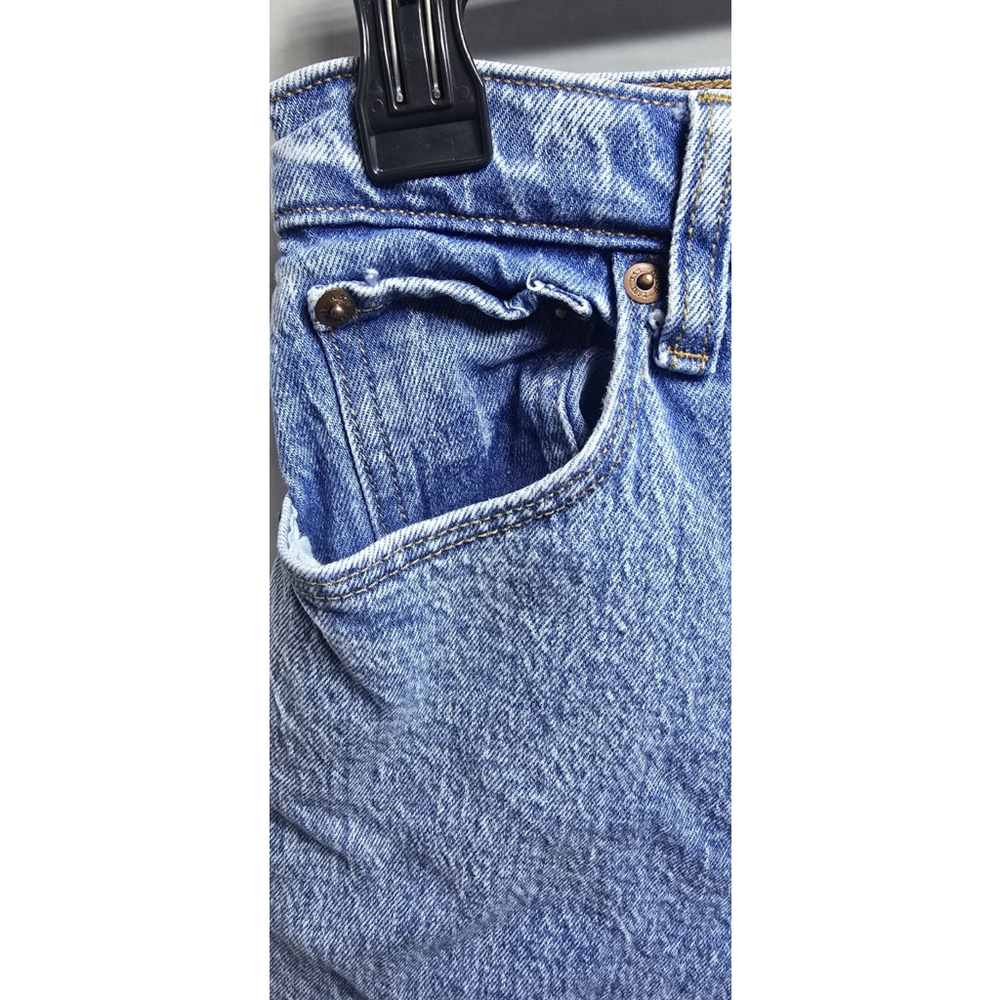 Abercrombie & Fitch Jeans 24|00s The '90s Straight Ultra High Rise Curve Love - Picture 8 of 13